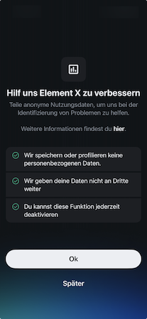 Erfolgreich verknüpft